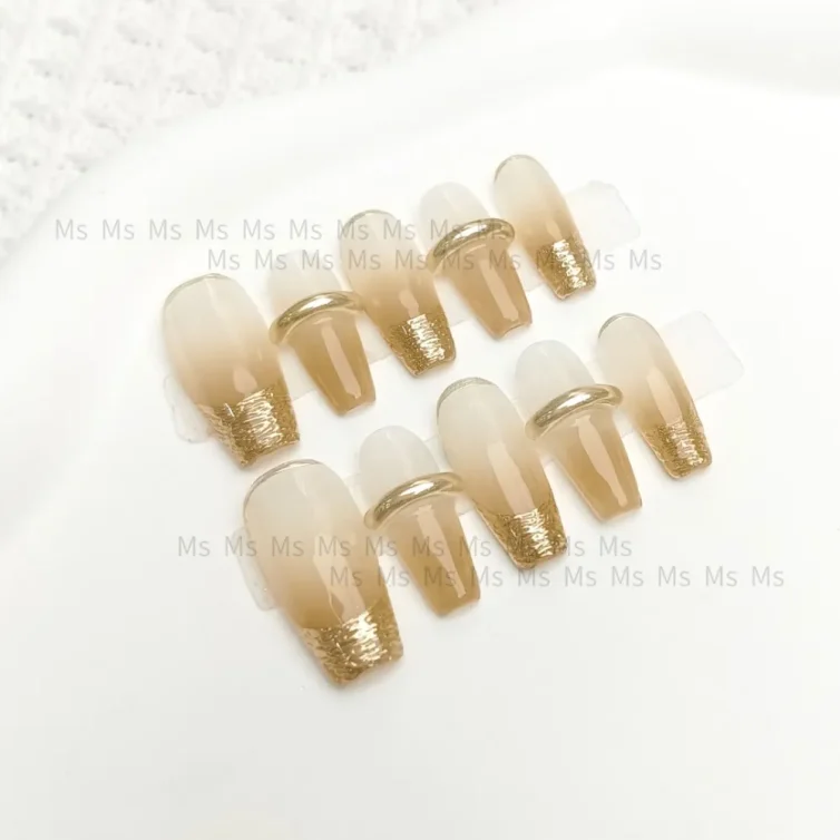 Presschic nails  All the money comes to me- Medium Length Press On Nails