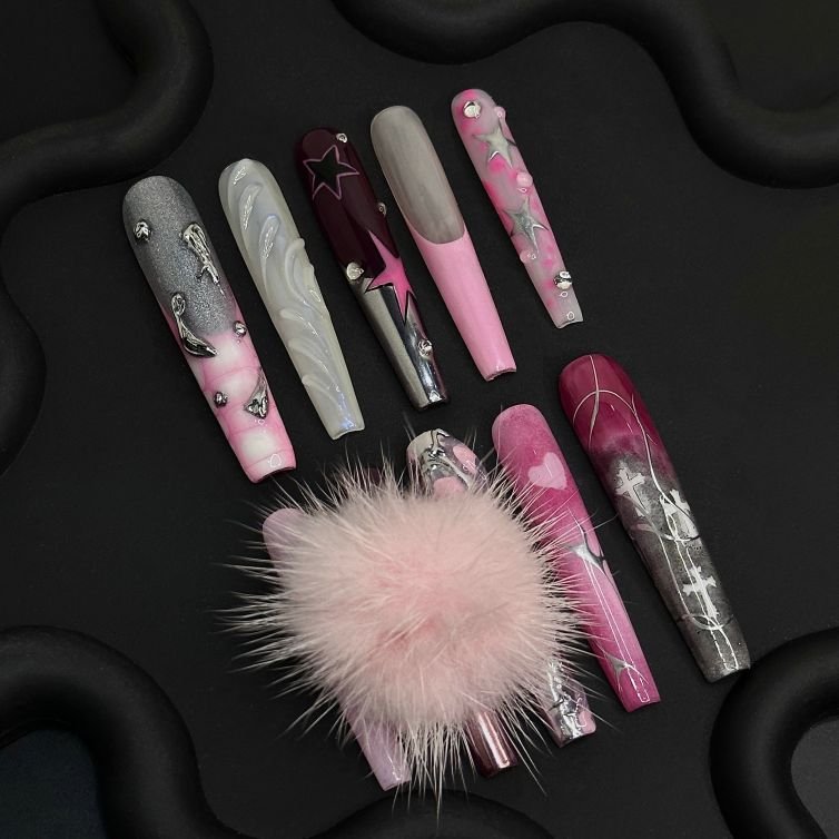 Presschic nails 804Roseadio