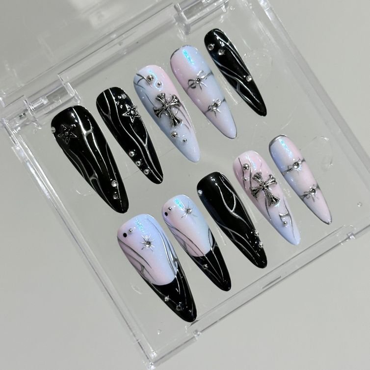 Presschic nails 926Y2k Violet Nail Set