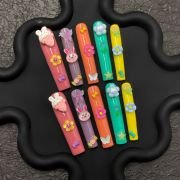 Kawaii Bunny Ice Cream Press-On Nails – Colorful Cute 3D Set